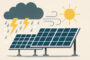 Paneles solares y clima extremo: lo que necesitas saber para proteger tu inversión