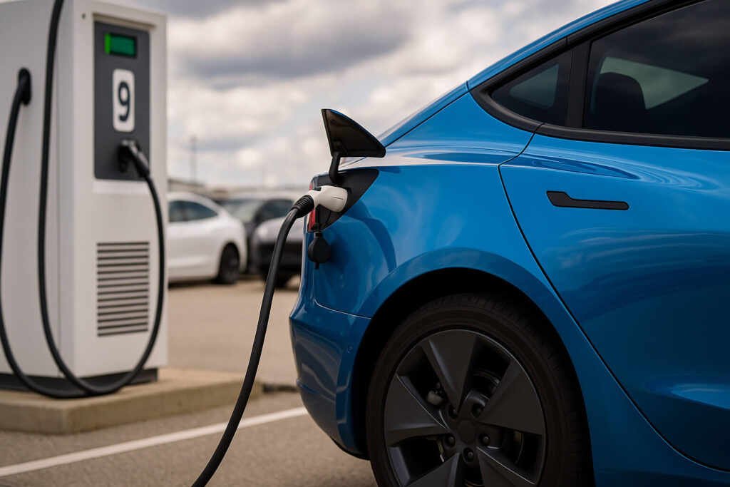 La adopción del vehículo eléctrico en Europa en 2025