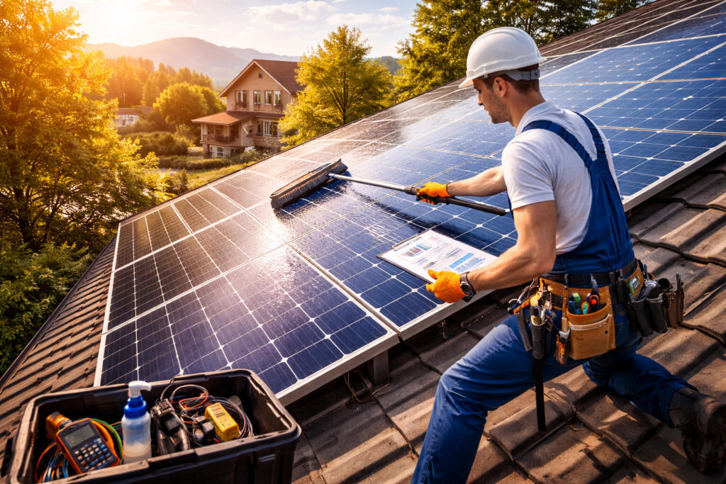 Cómo mantener tus paneles solares para lograr el máximo rendimiento