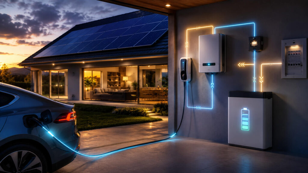 Carga bidireccional: cuando tu coche eléctrico también alimenta tu casa